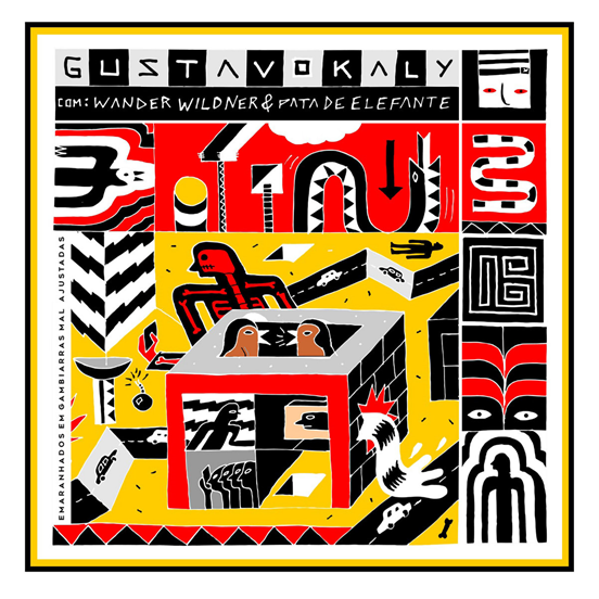 Capa do disco, feita pelo artista Koti Chucrobillyman