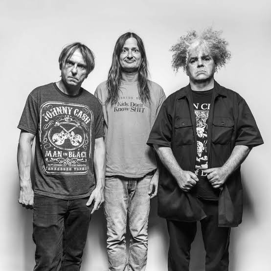 Dale Crover, Shane McDonald e Buzz Osborne dos Melvins (Foto: Chris Casel)